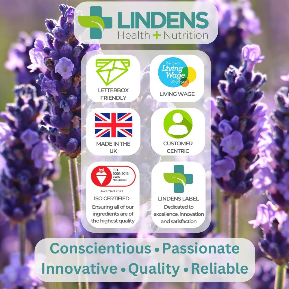 Lindens Lindens - Glucosamine Sulphate 1000mg - 60 Capsules - UK Made - Joint Care - 1 a Day - Joint Care Supplements - Joint Health - 2 Months Supply - Letterbox Friendly