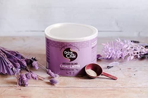 Drink Me Chai Drink me Chai Artisan Blend Chai Latte 1kg (Pack of 1), Just Add Milk, Vegan & Gluten Free Chai Latte Powder (50 Servings Total)