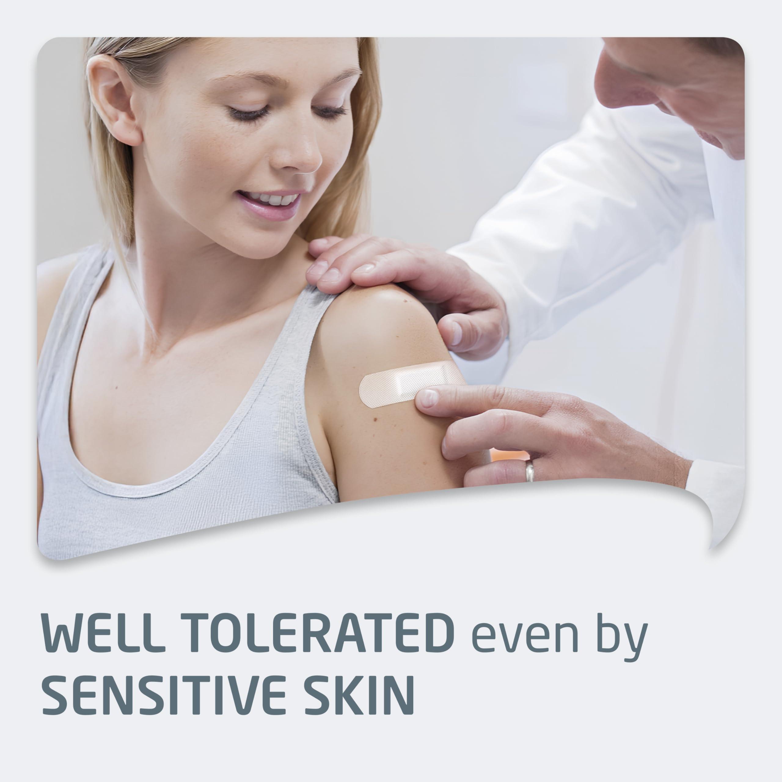 Leukoplast Leukoplast Soft White - Non-Sterile Wound Dressing Strips - Skin-Friendly, Breathable and Absorbent, First-aid Plasters - White - 2 Assorted Sizes - Box of 30