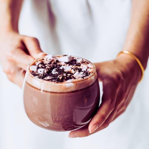 Real Coffee RICH & CREAMY Hot Chocolate Pods | Compatible with Nespresso | 40 Dark Chocolate Alu capsules | Perfect for a delicious Caf Mocha or the kids