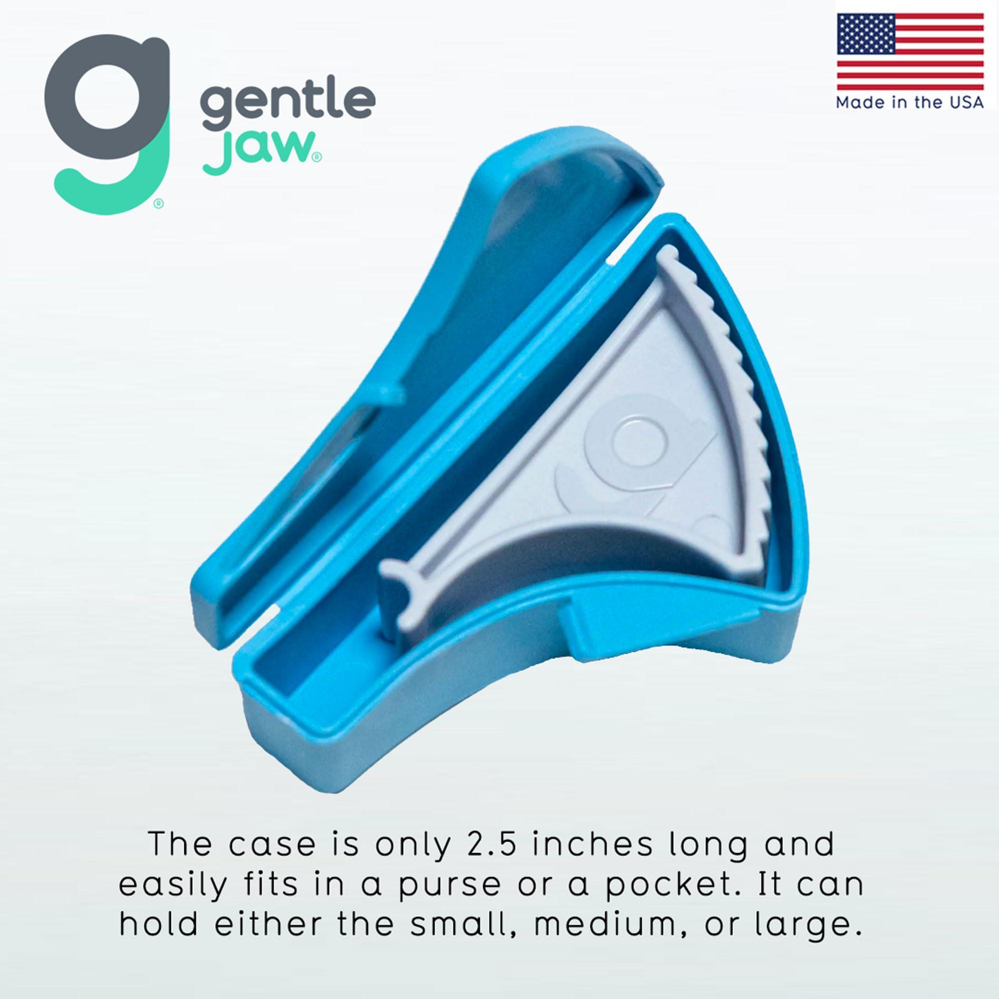 Gentle Jaw Pain Relief Device for TMJ, Grinding, Clenching, Headaches, Trismus & Bruxism Caused by Tight Jaw Muscles. Use Gentle Jaw for Passive Stretching to Relax Your Jaw Muscles; it is Yoga for The Jaw