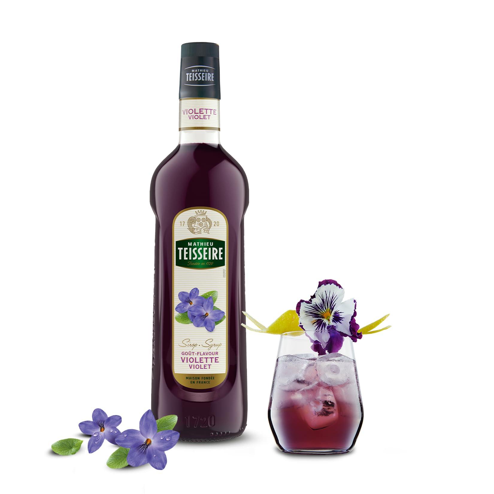 Mathieu Teisseire Teisseire Violet Syrup Special Barman - 1L