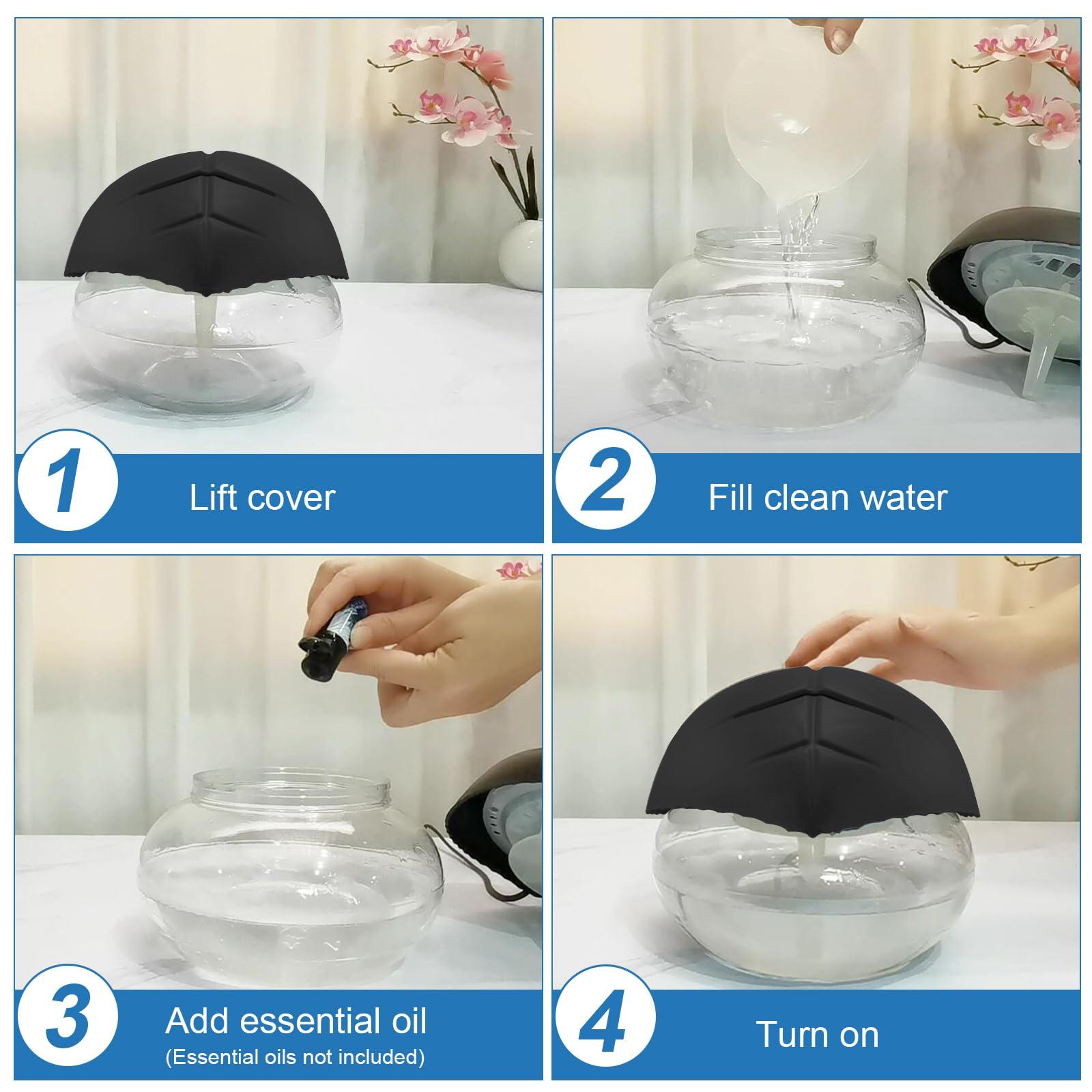 ap airpleasure ap airpleasure air Washer Aroma Diffuser, Essential Oils Aroma Fresher for Home, Office, Bedroom, Warehouse, Gift(White)