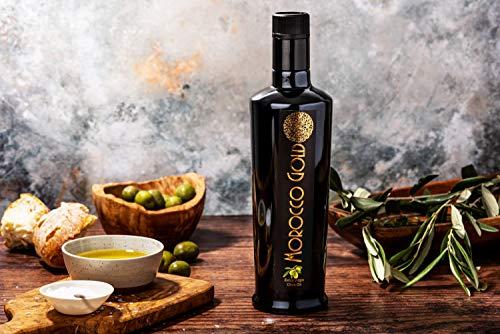 Morocco Gold Morocco Gold Single Estate Extra Virgin Olive Oil - Unfiltered, Unblended. High in Polyphenols. Pure and natural. 500ml