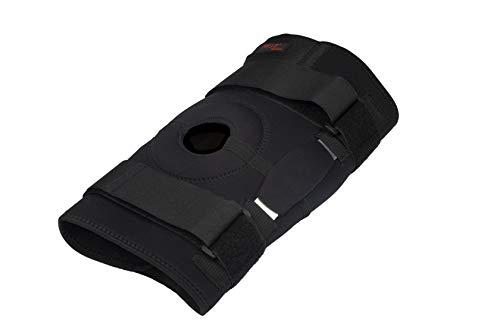 PRO 11 WELLBEING PRO 11 WELLBEING Hinged Neoprene Knee Brace with Open Patella and Dual Straps for Maximum Support Treats ACL, Arthritis, Joint Pain and Meniscus Tear (Small)