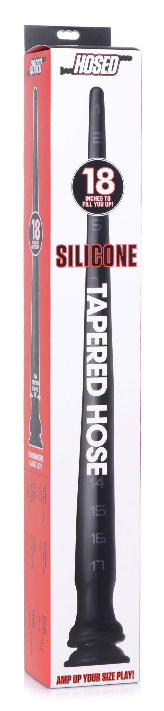 XR Brands Silicone Tapered Anal Hose - 18 Inch