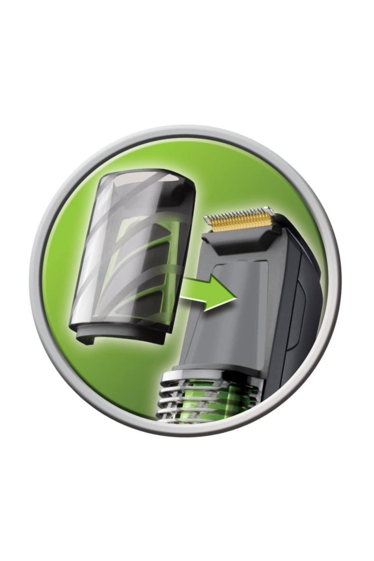 Remington Remington Vacuum Beard and Stubble Trimmer (Vacuum to catch Trimmed Hair, Titanium Blades, Adjustable Comb, Detail Blade for Styling and Edging, Lithium Power, Cordless, 60-Minute Runtime) MB6850