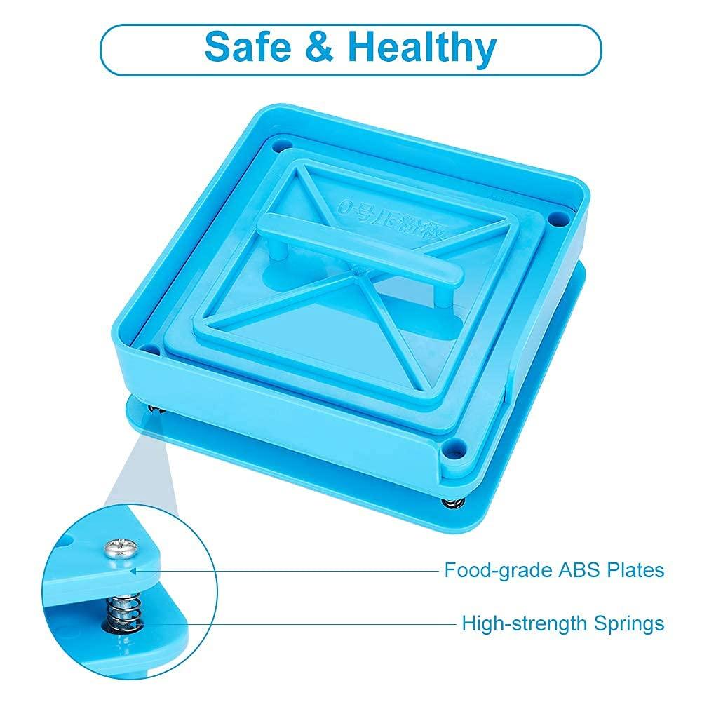 Greensen Manual Capsules Filler Machine 100 Holes Empty Capsule Plates with Spreader, Filling Tool Capsule Maker for Size 0 Capsules Holding Tray Capsule Filler Hospital Clinic Laboratory and Home Use (0#)