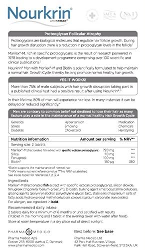 Nourkrin Nourkrin Man 60 Tablets (1 Month Supply)