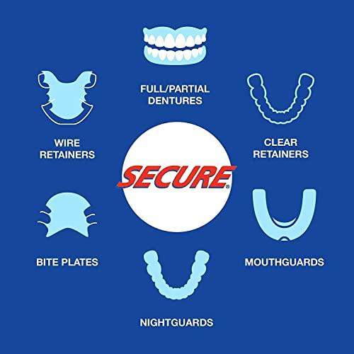 Secure Secure Denture Adhesive Denture Cleanser - 32 Tablets