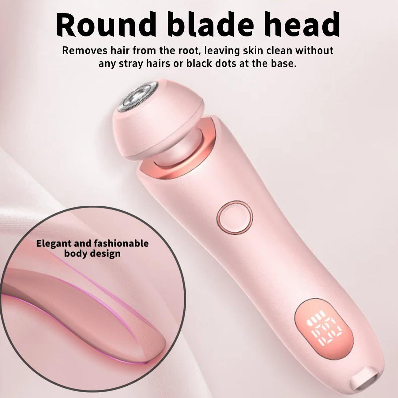 MOHXFE Gleam Pro 3.0 Shaver for Women by Women,Smooth Shave Pro,Electric Shaver for Women,2 in 1 Electric Shaver Razors,Ipx7 Waterproof and Rechargeable,Suitable for Sensitive Areas (1PC-A)