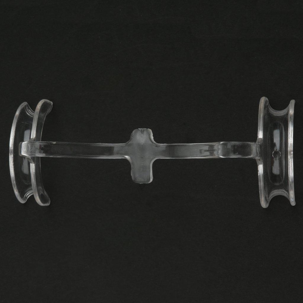 Tiuimk Tiuimk Transparent U-Shaped Dental Cheek Retractor - Medium Size for Clear Oral View