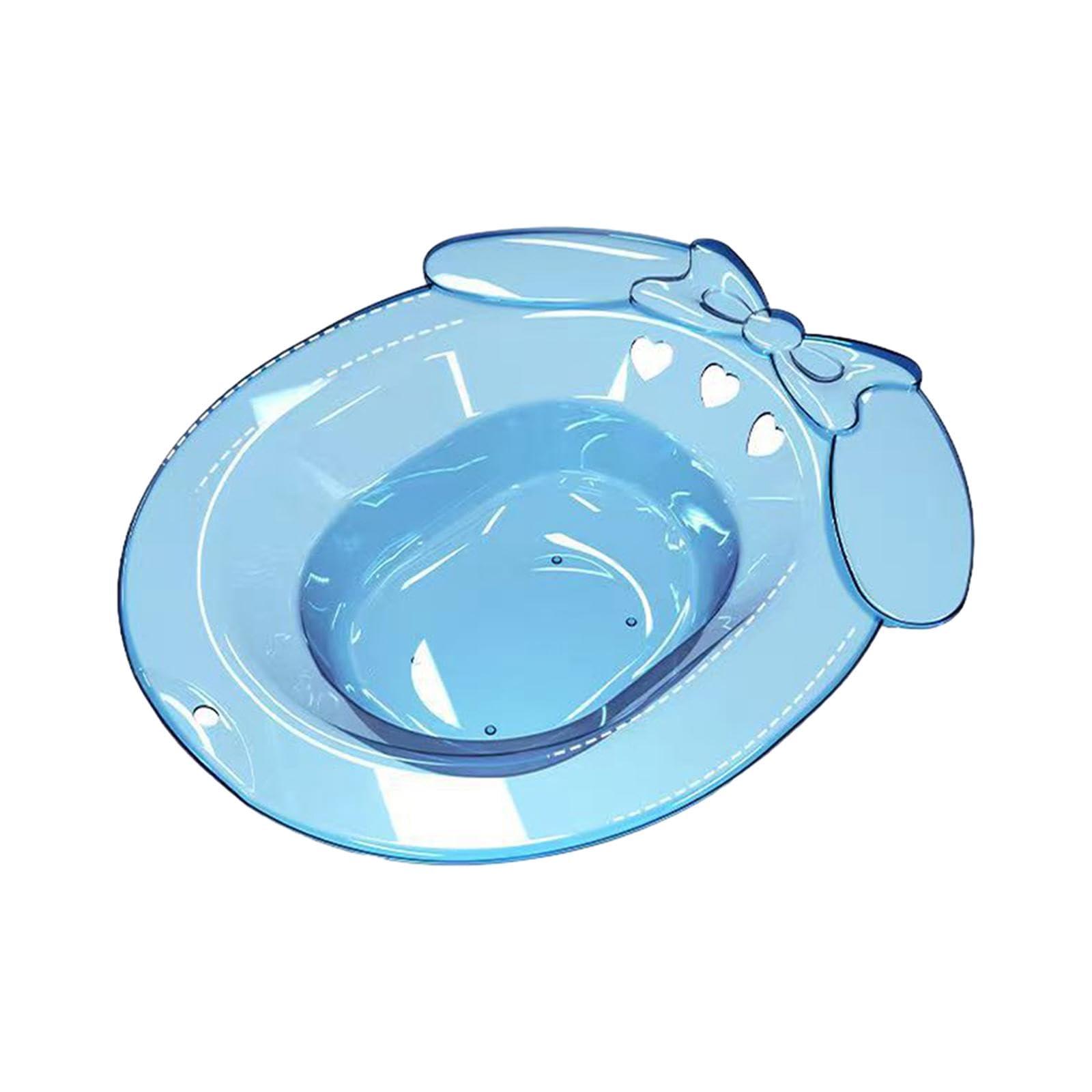 Generic Generic Sitz Bath Tub Sits Bath Hip Bath Bowl for Bathroom Hotel Restroom, Blue