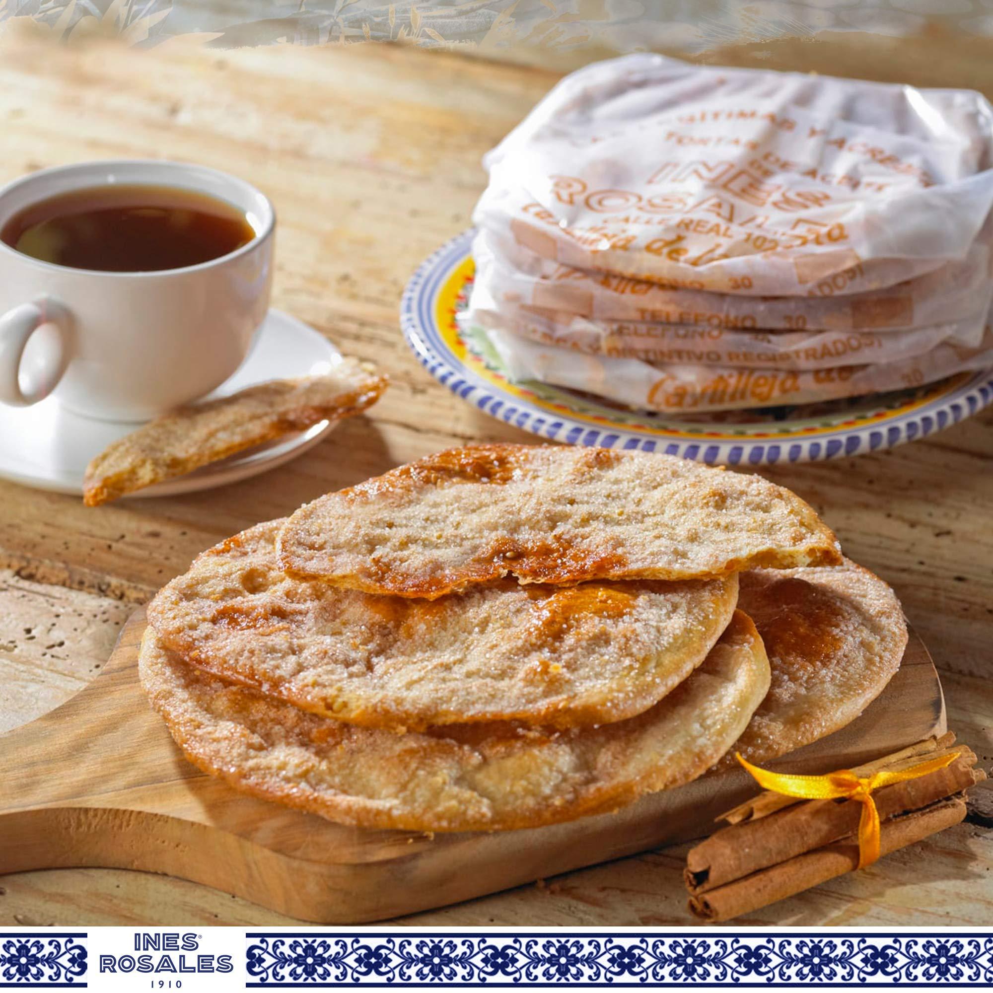 Ines Rosales Ines Rosales Sweet Olive Oil Tortas with Cinnamon, Spanish Snacks, 14 x 120g
