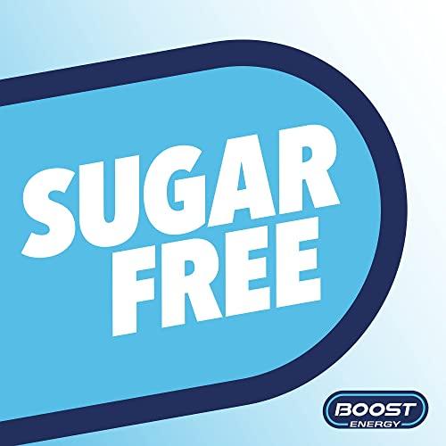 Boost Boost Energy Drink Sugar Free Original - 24 Pack Drinks with Caffeine, Taurine and Vitamin B | Carbonated Energy Drinks | Gluten Free Vegan Low Calorie Zero Sugar Fizzy Drinks | 24x250ml