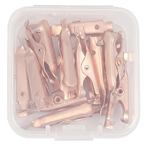 Dawafit Dawafit 1 Box/12Pcs Copper Skin Tag Remover Clips Wart Tag Extractor Copper Tag Out Skin Tag Removal Tool
