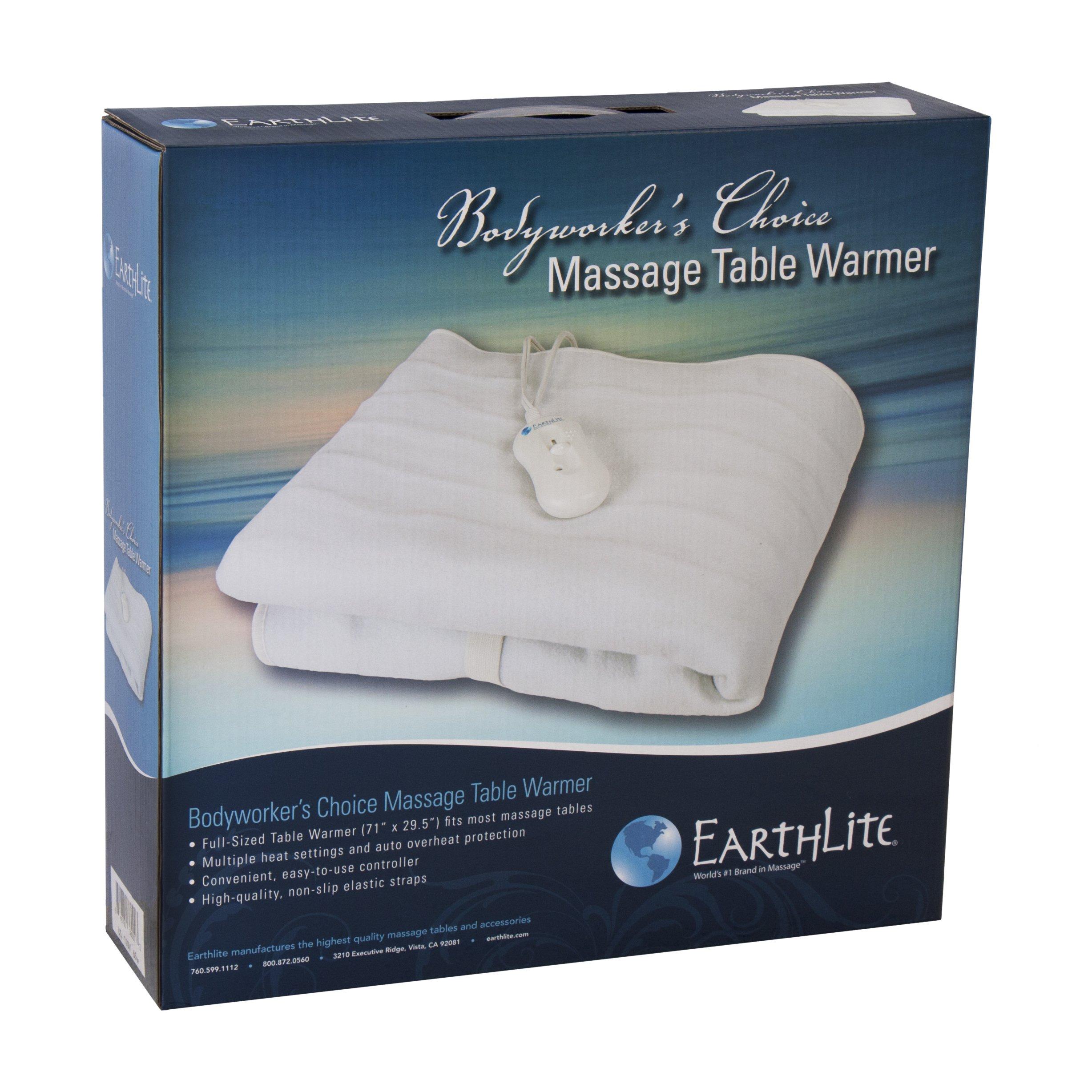 EARTHLITE EARTHLITE BODYWORKERS CHOICE Massage Table Warmer Three Heat Settings, Auto Overheat Protection Heating Pad (30 x 71)