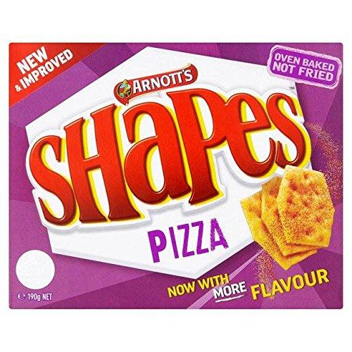 Arnott's Shapes Arnott's Shapes Pizza Biscuits, 190 g (Pack of 2)