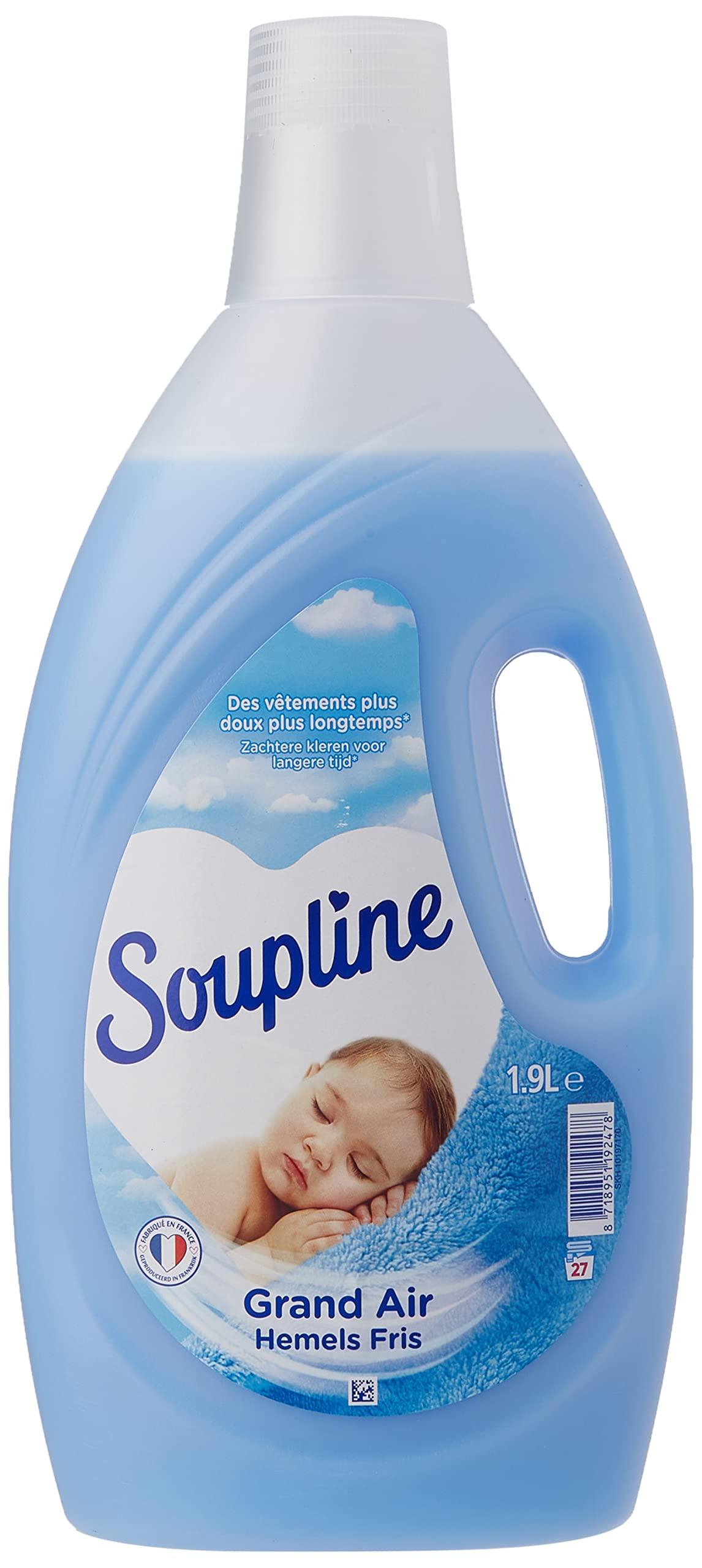 Soupline Soupline Diluted Grand Air Only Softener/Fabric Supplement to Your Laundry Detergent 1.9 L