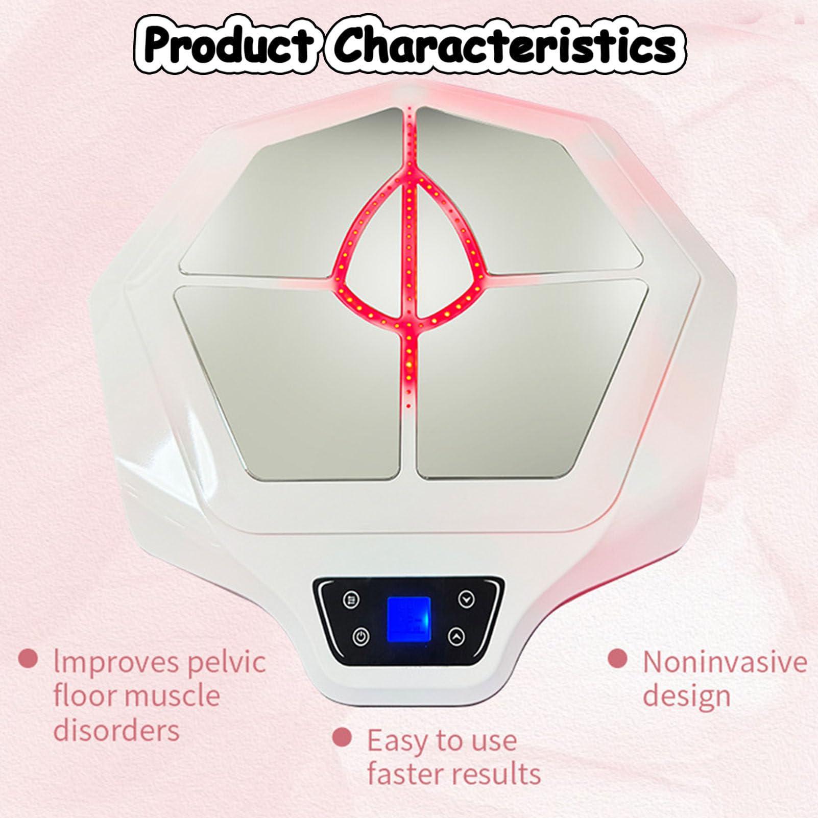 Hydravex Pelvic Floor Strengthening Device, Electric Pelvic Muscle Exerciser for Women, Stimulate & Tighten 12,000x, Magnetic Design, Pelvic Floor Muscle Trainer for Stronger Pelvic Muscles,Purple