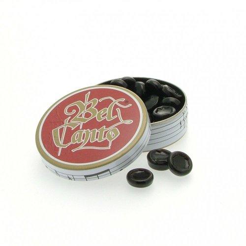 Bel Canto Extra Strong Liquorice Imps in Tin 20g (Pack of 1)