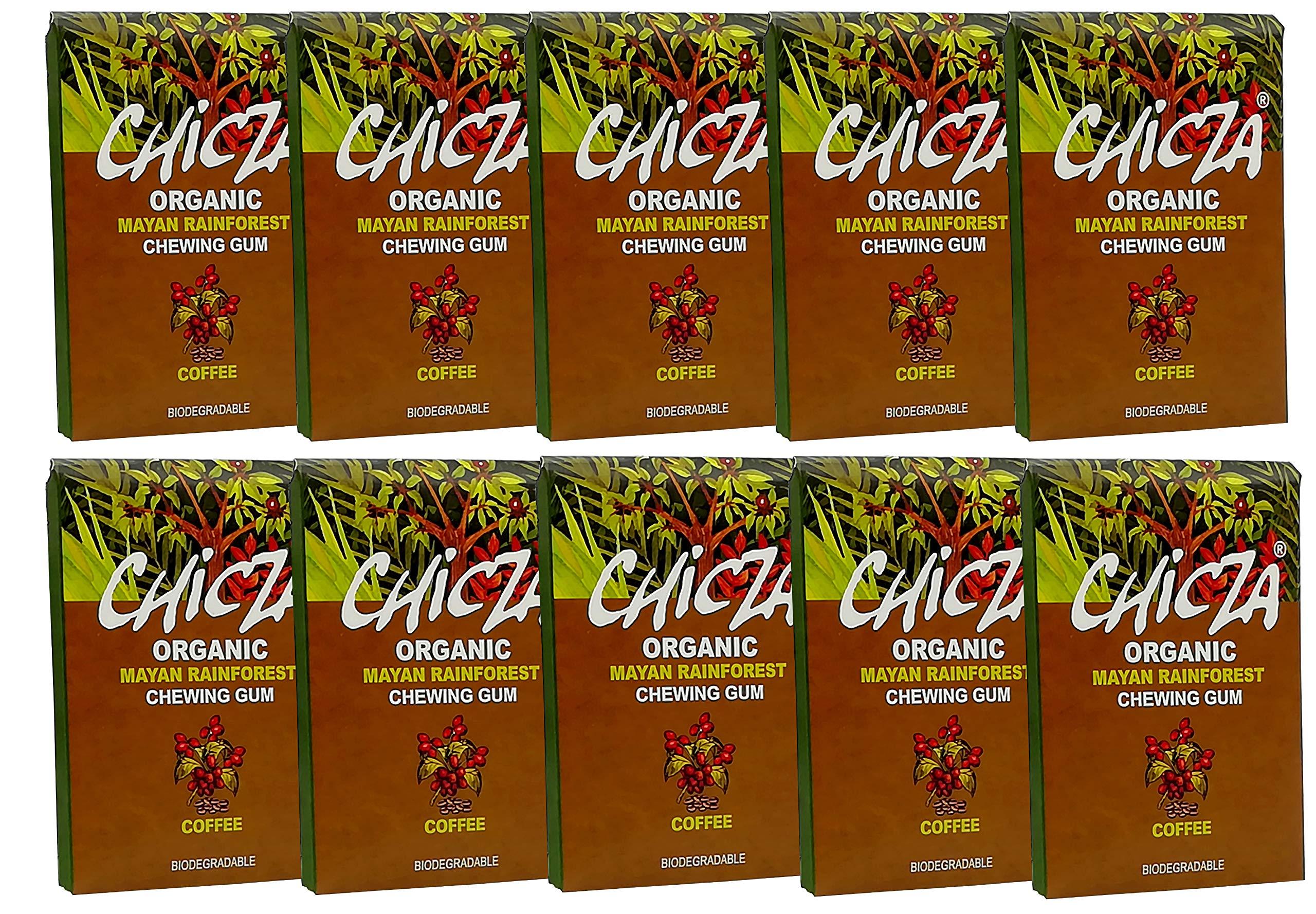 Chicza Chicza Chewing Gum - Coffee - 10 x 30g