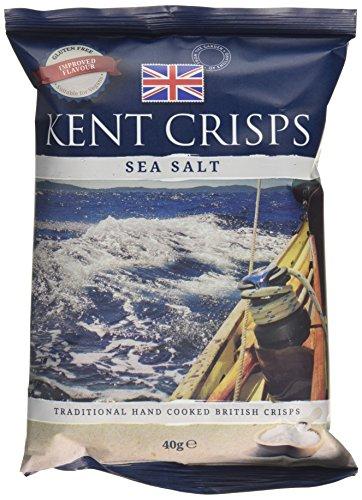 Kent Crisps Limited Kent Crisps Sea Salt 40 g (Pack of 20)