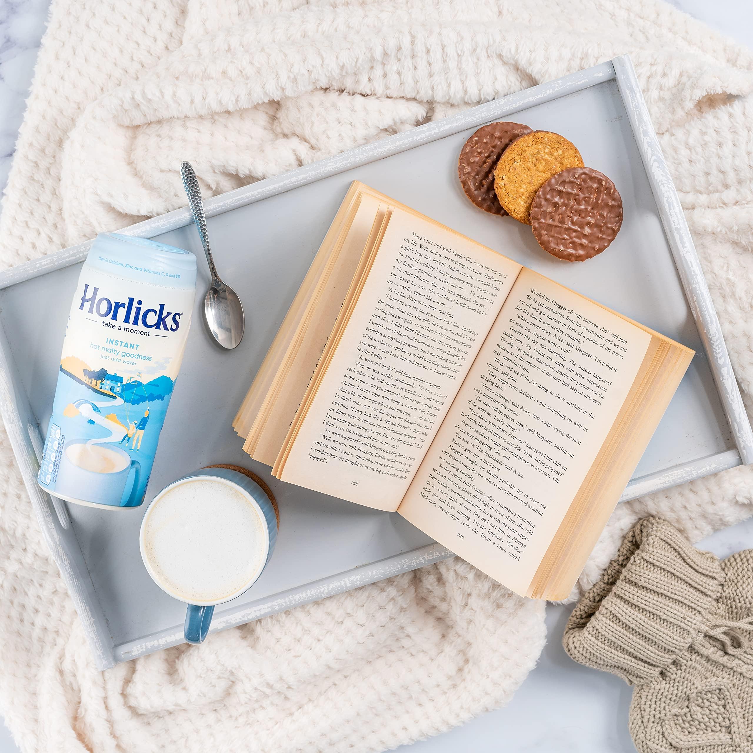 Horlicks Horlicks Instant Malted Milk 400g (Pack of 6) Just add water, Horlicks Instant Malted Milk Powder. High in Calcium, Zinc, Vitamin C, Vitamin D & Vitamin B12.