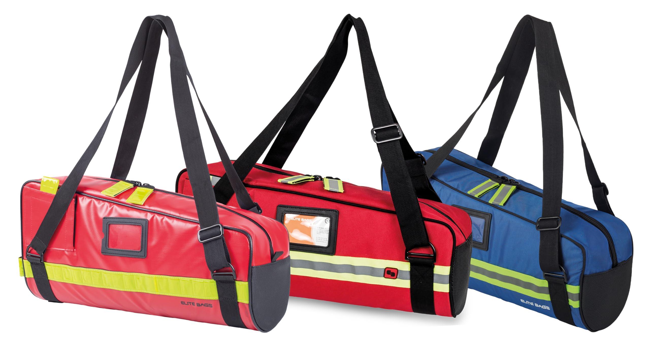 ELITE BAGS ELITE BAGS - Mini Tube Tarpaulin Oxygen Bag | Red | Compact | Robust | Easy to Clean, red, Oxygen bag