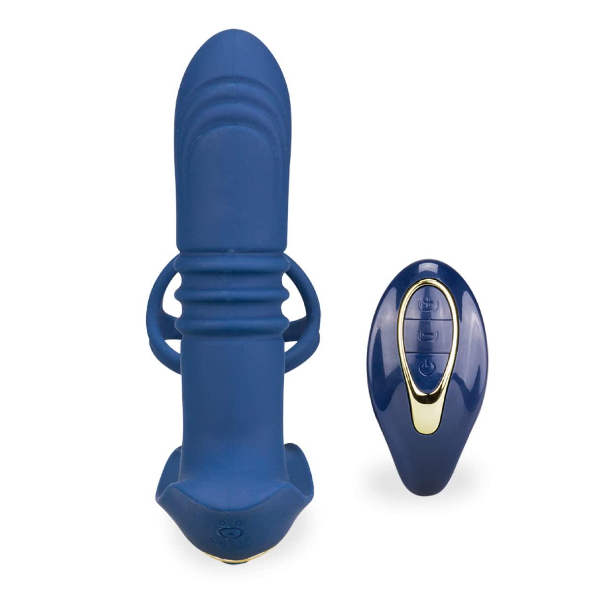 LOVE AND VIBES Chicago Vibrating and Thrusting Prostate Massager
