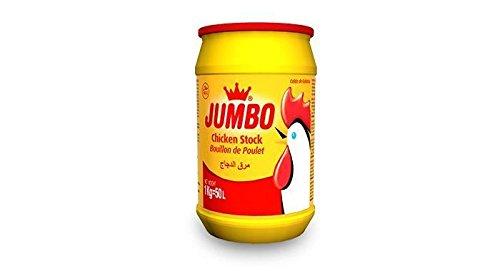 Jumbo Jumbo Chicken Stock - Bouillon de Poulet (Halal) - 1kg (Pack of 2)