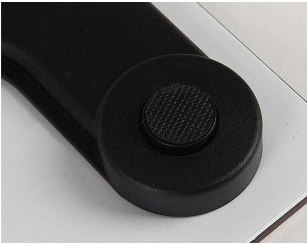 JWCN Weight Watchers Bathroom Scales Digital Body Weight Scale Electronic Body Fat Scales Ultra Slim Extra Wide High Precision with USB Charging Cable Red-Black Uptodate