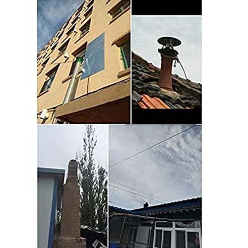 MytaYt MytaYt Chimney Fan Chimney Smoke Extractor, Chimney Extractor Fan Extractor Hood Chimney Pull Inducer Chimney Extractor Fan for Fireplace, 100 W