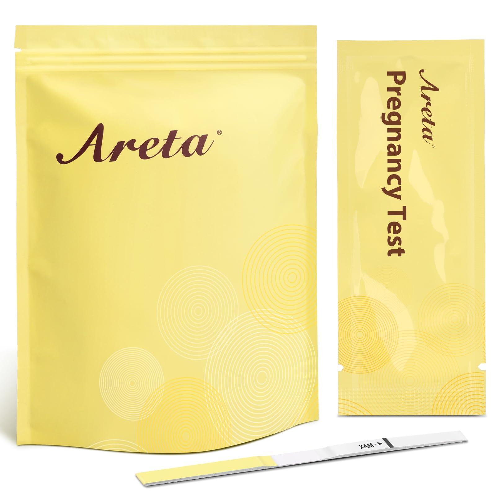 Areta Areta 30 Pregnancy Test Strips: Accurate Kit for Rapid Results | 30 Pack hCG Tests