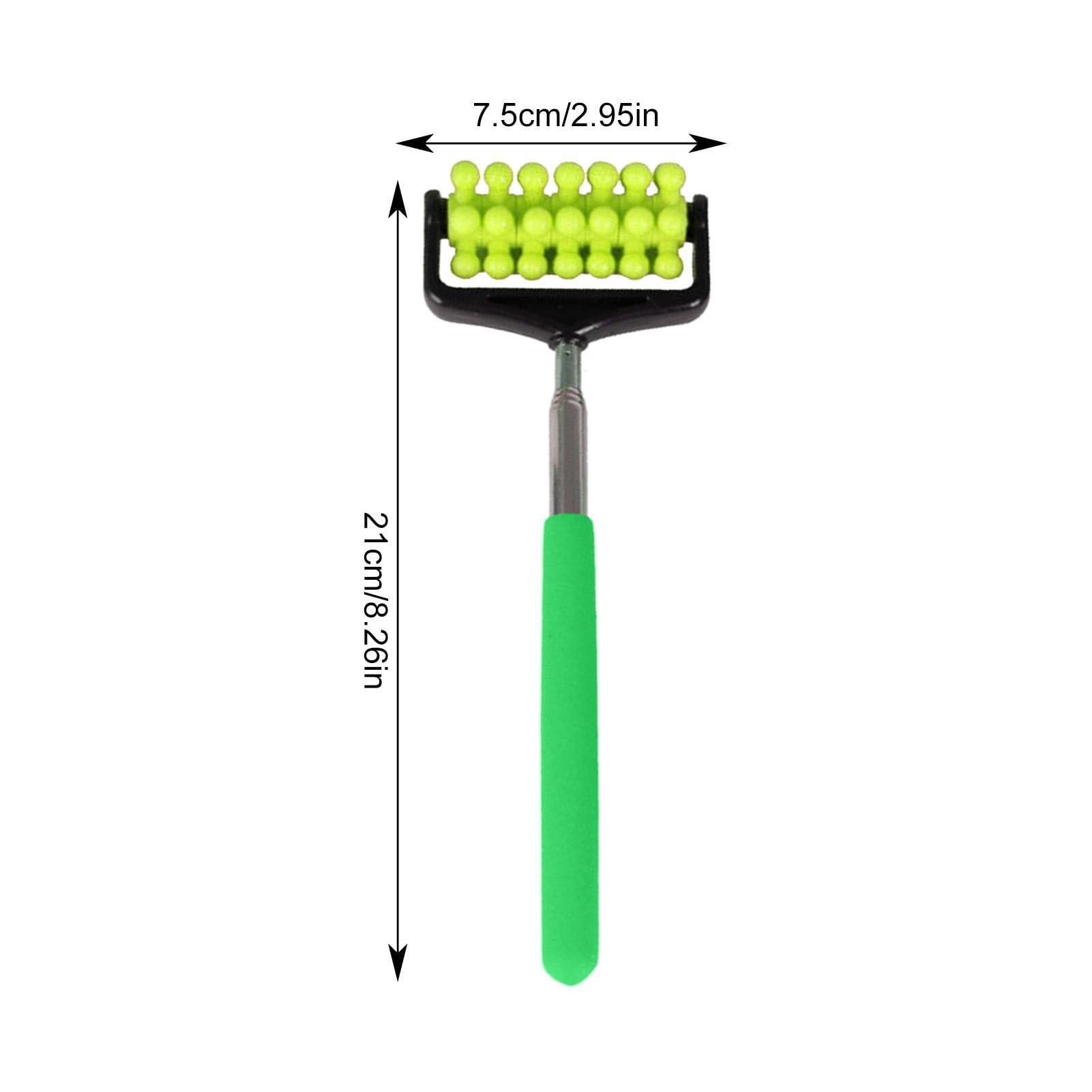 fanelod fanelod Telescopic Roller Massager | Silent Muscle Roller Stick - Back Massage Roller Stick, Adjustable Scratch Roller Massager for Men Women, Household Massager Stick