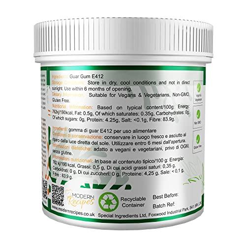 SPECIAL INGREDIENTS Guar Gum Powder 5kg Premium Quality Non-GMO, Gluten Free Recyclable Container