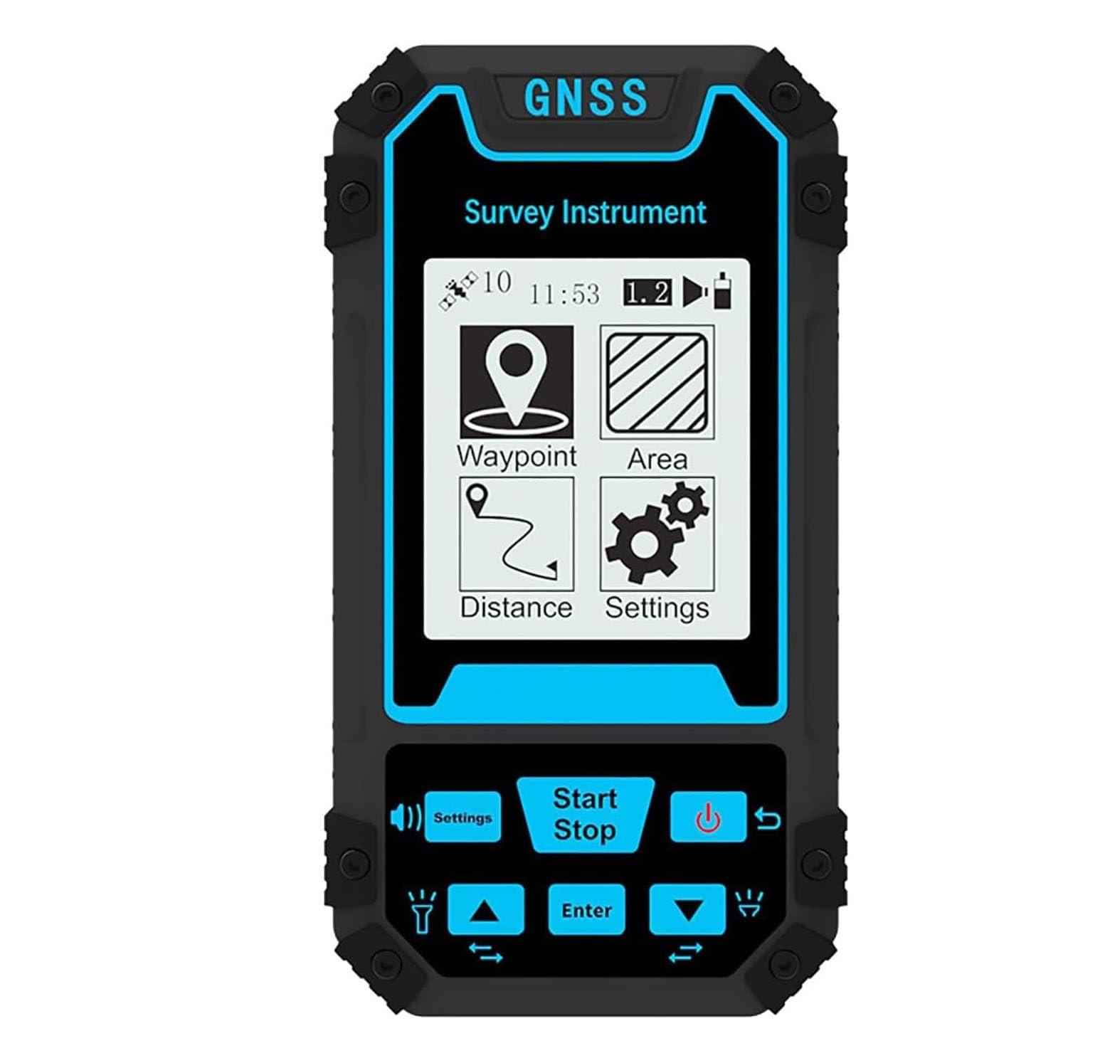 LYHJN LYHJN Handheld GPS Survey Equipment, GPS Land Measuring Instrument, Altitude Survey/Position Navigation/Travel Record/Project Lofting, for Land Survey, Outdoor Travel, Site Survey.