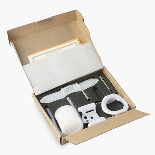 SNAILAGE Mens Traction Bracket Slide Loaded Extender Male Training System for Enlargement White