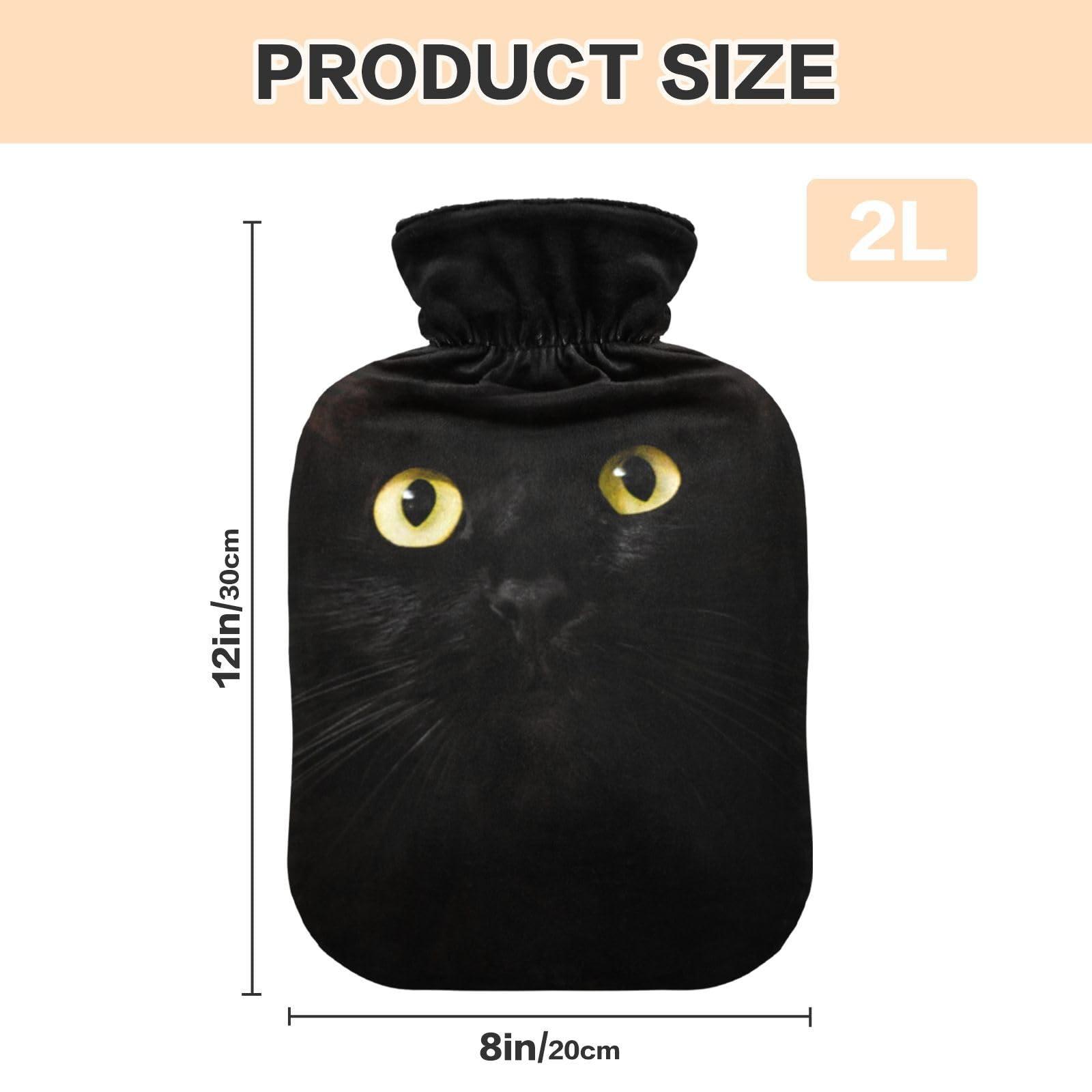 ISAOA ISAOA Black Cat Hot Water Bottle,S