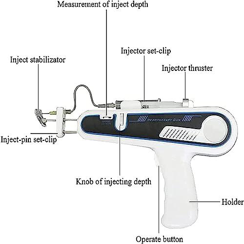 GEJLELDS GEJLELDS Mesogun Mesotherapy Gun, Mesotherapy Beauty Machine Beauty Device Facial Water Hydro Vacuum Gun For Skin Care Wrinkle Removal
