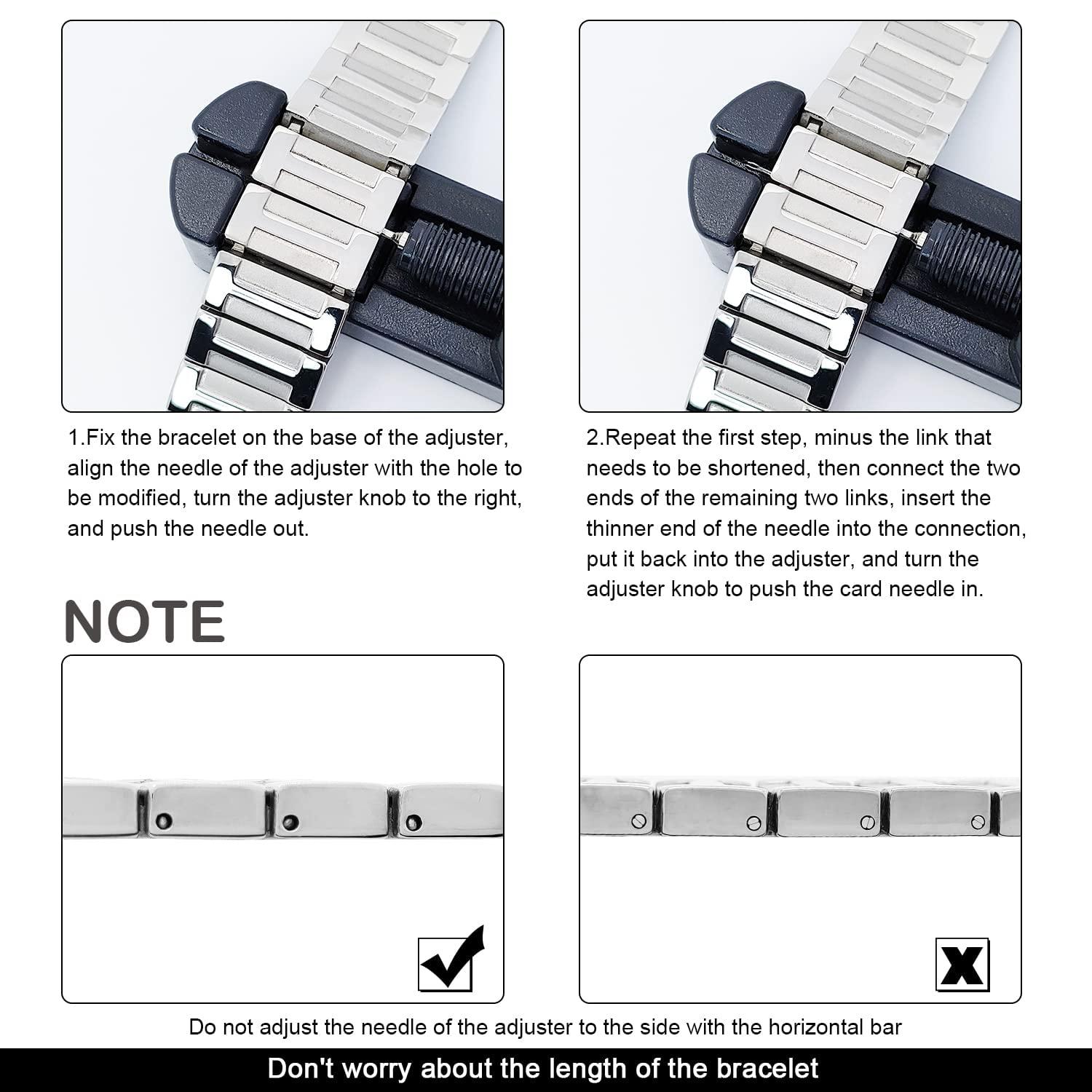 JEROOT JEROOT 4000 Gauss Titanium Magnetic Bracelet, Pure Titanium Power Men's Magnetic Bracelets Clasp Bracelet Magnet Men's Magnetic Bracelet (grey)