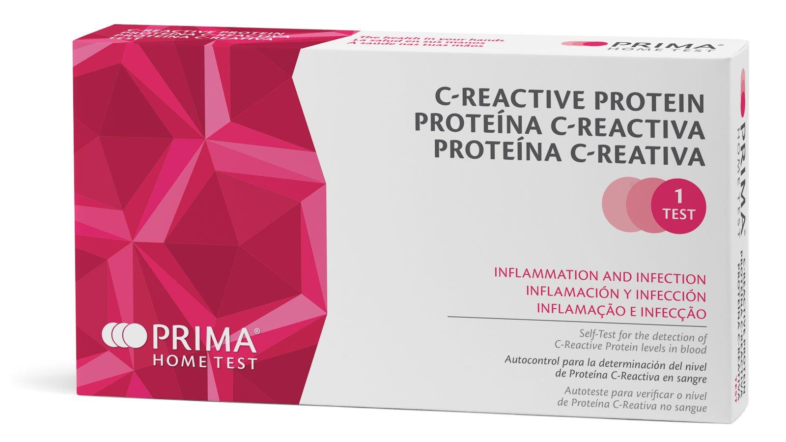 Prima Prima Home C-Reactive Protein (CRP) Infection Indicator Test