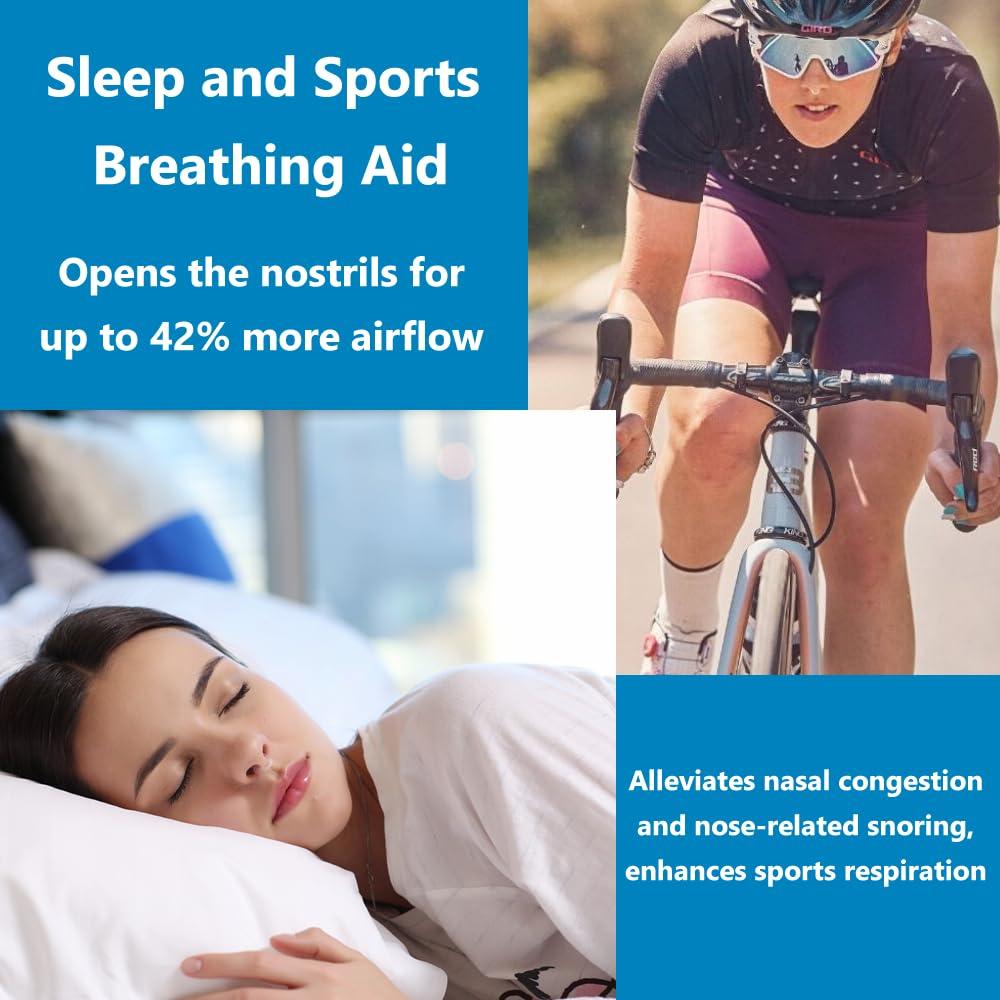 WoodyKnows WoodyKnows Super-Support Nasal Dilator, Improves Sleep and Sports Airflow, Nasal Congestion and Nose-Related snoring aid (M 4Pack)