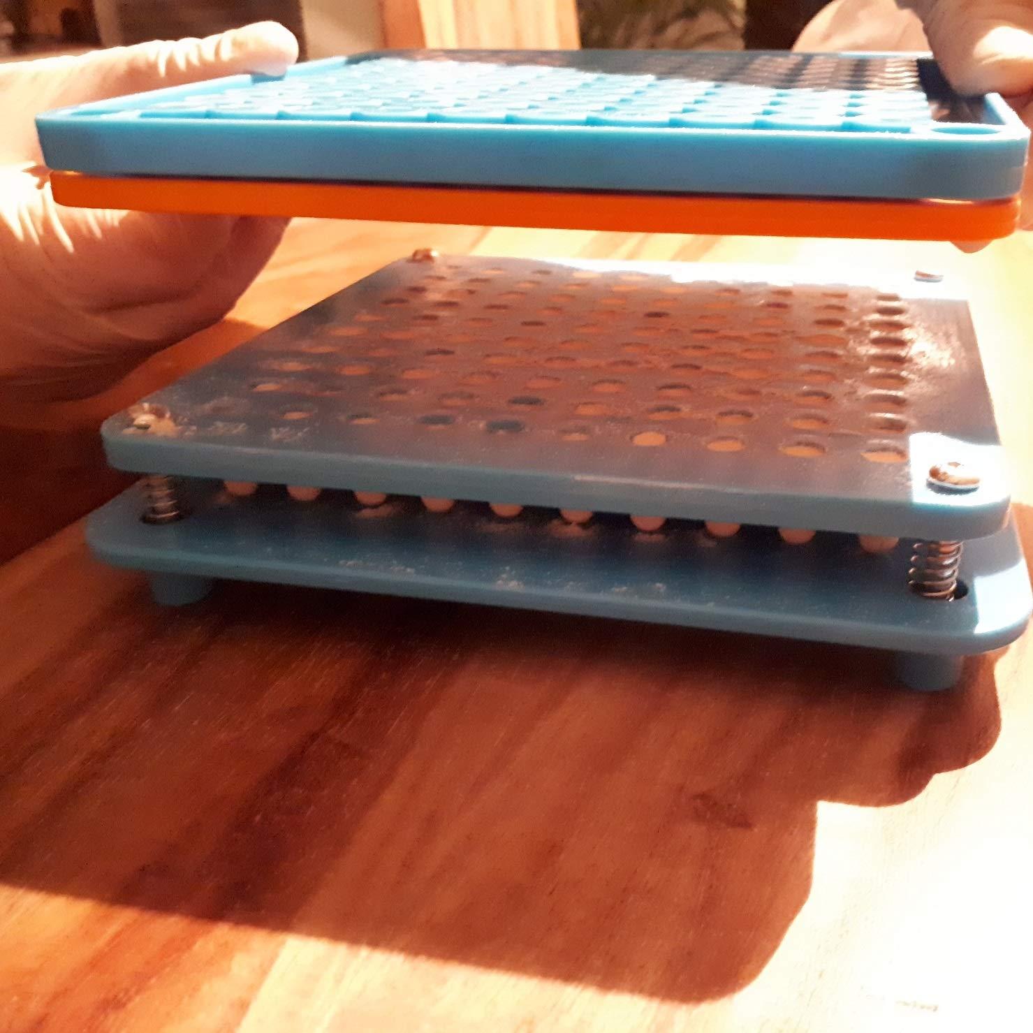 foodfrog Capsule Filler Size 2 Space for 100 Capsules Includes Instructions in German + Video Capsule Filler Machine Empty Capsules to Fill Yourself Manual (Size 2)