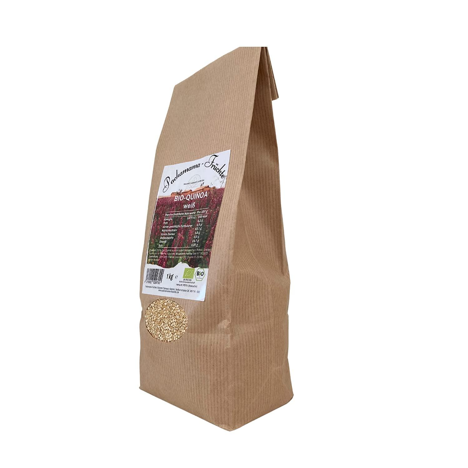 Pachamama-Frchte Organic Quinoa White from Peru, Pachamama Fruits, Superfood Vegan, Gluten Free