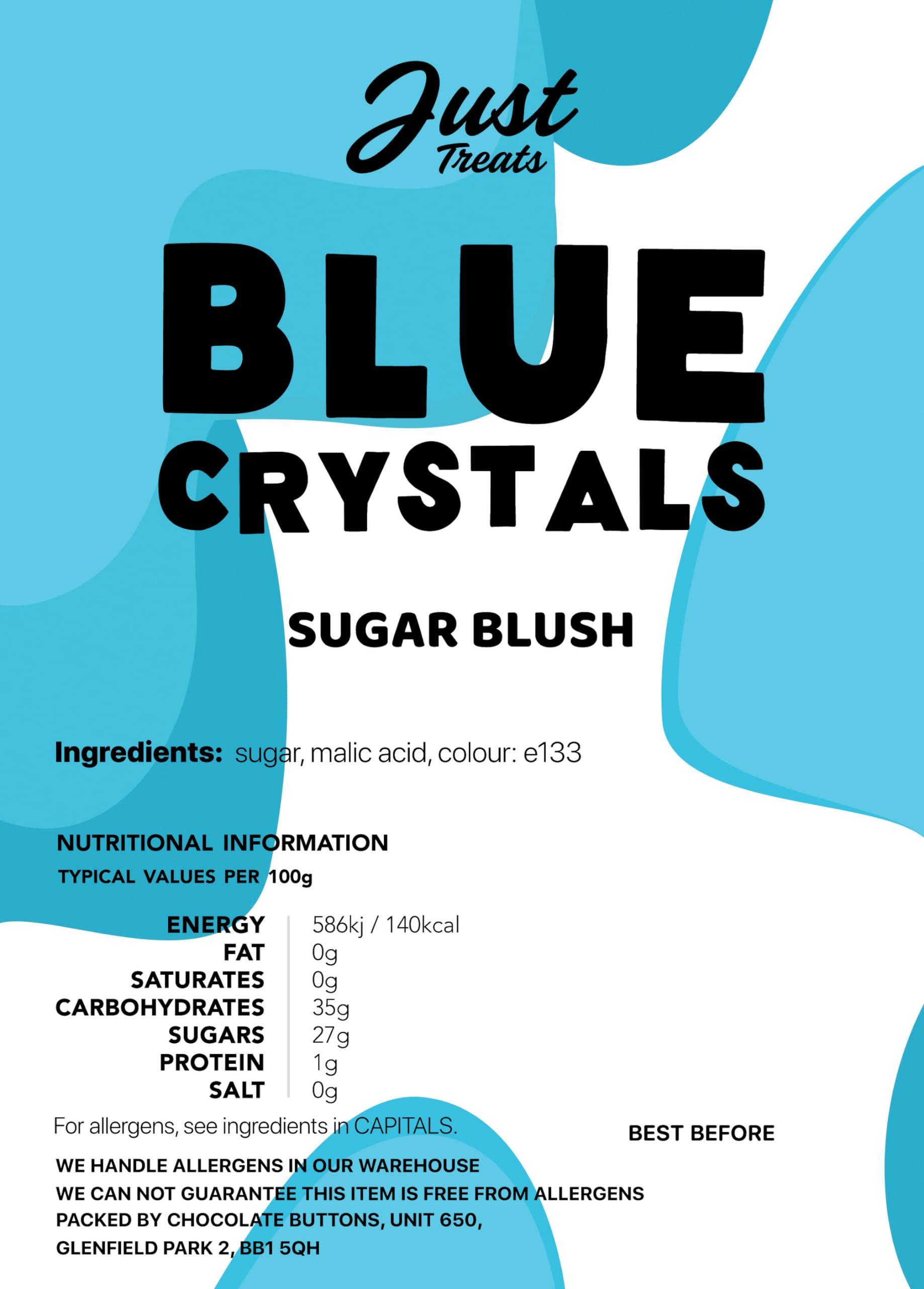 Just Treats Just Treats Blue Crystals (1kg Party Bag)