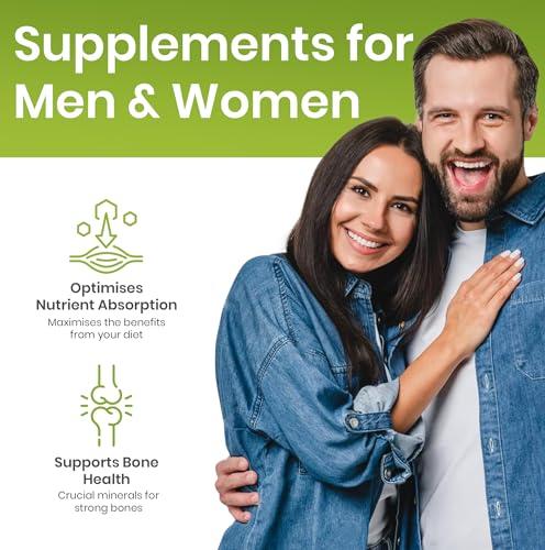 Red Label Health Zinc Magnesium and Vitamin B6 Tablets Supplements for Men & Women, Pack of 120 Tablets (4 Months Supply), High Strength Sleep Aid, Muscle Recovery, Better Sleep, UK