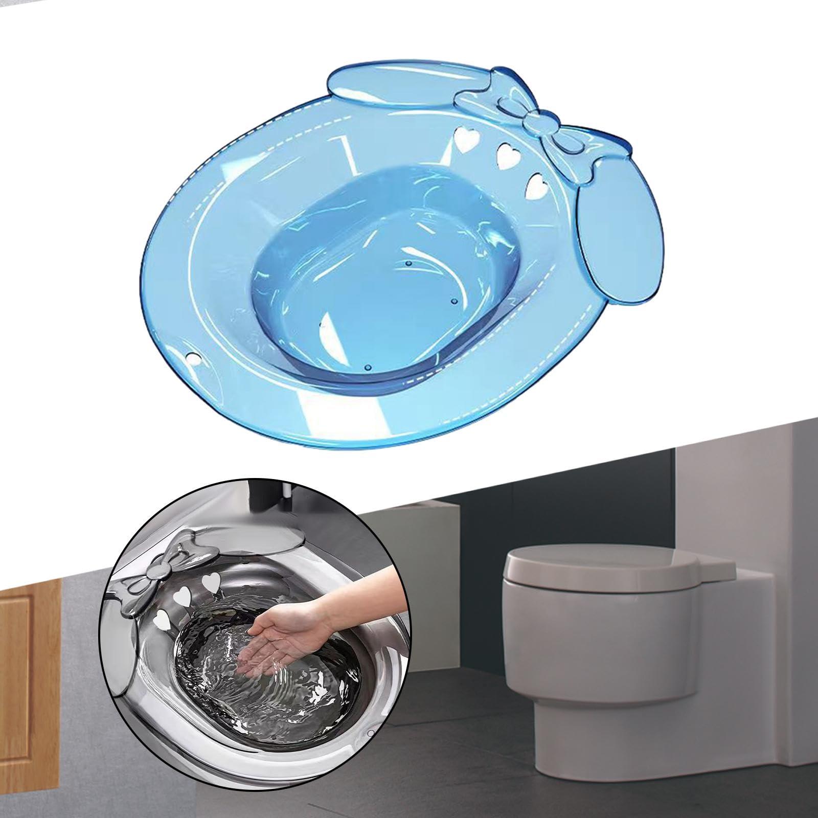 Generic Generic Sitz Bath Tub Sits Bath Hip Bath Bowl for Bathroom Hotel Restroom, Blue