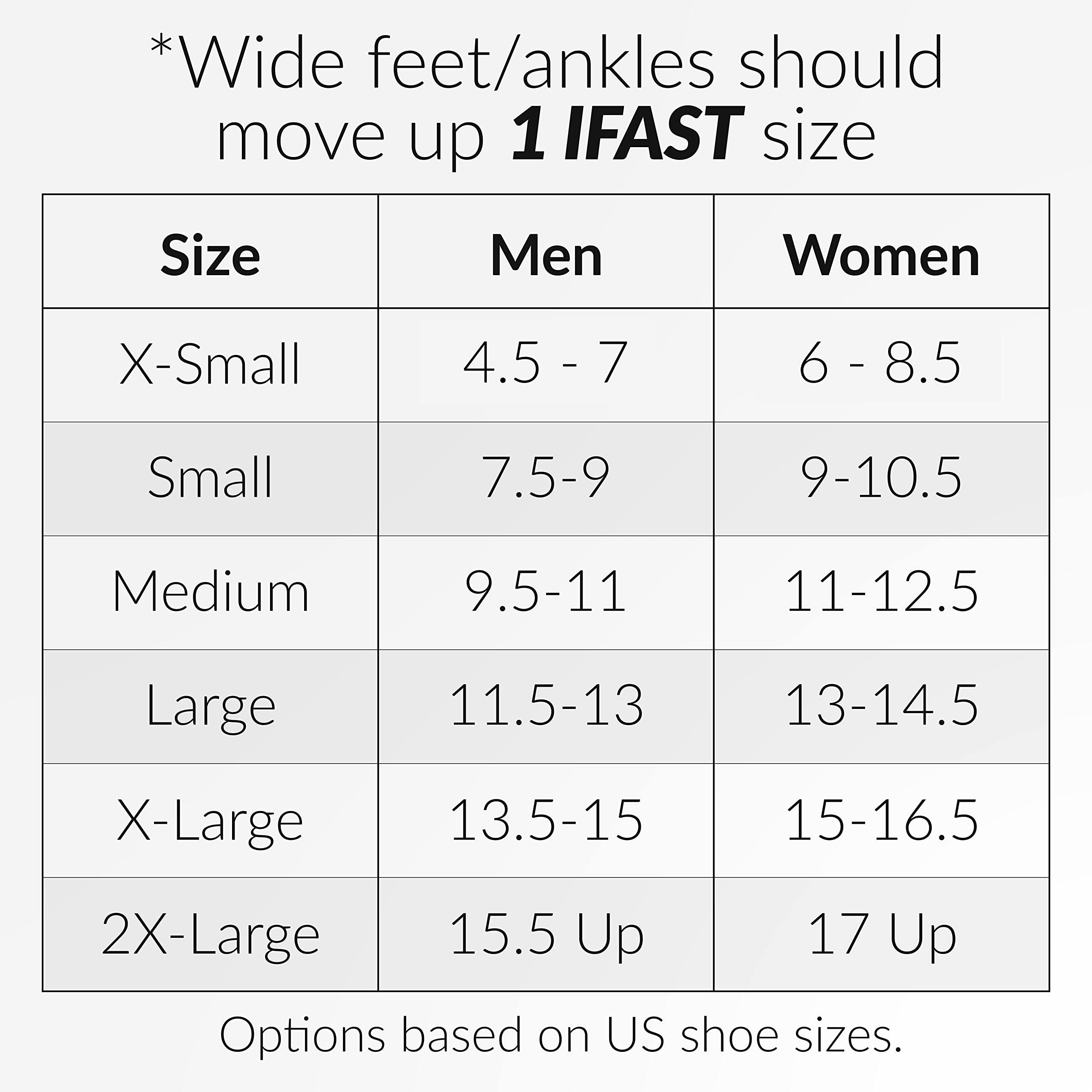 ARYSE ARYSE IFAST Ankle Brace - Ankle Stabilizer For Men & Women - Great For Basketball, Volleyball, Soccer & More! (X-Large, Black, Single)