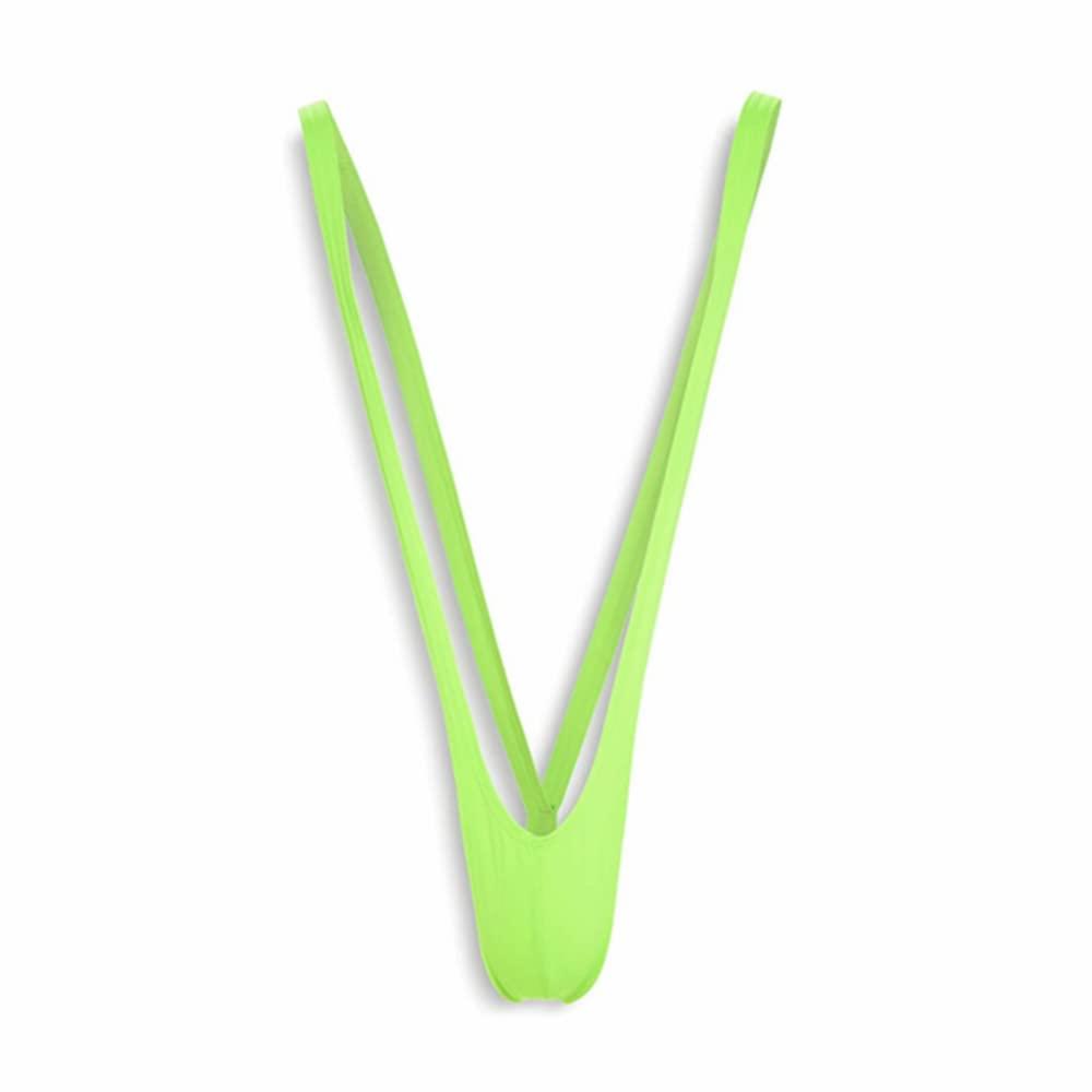 LATRAT LATRAT Inside Ropa, Borat's Mankini Costume, Men's One Size (Green), Green, M